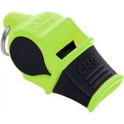 Fox 40 Sonik Blast CMG Pealess Safety Whistle, 120+ dB, Neon Green