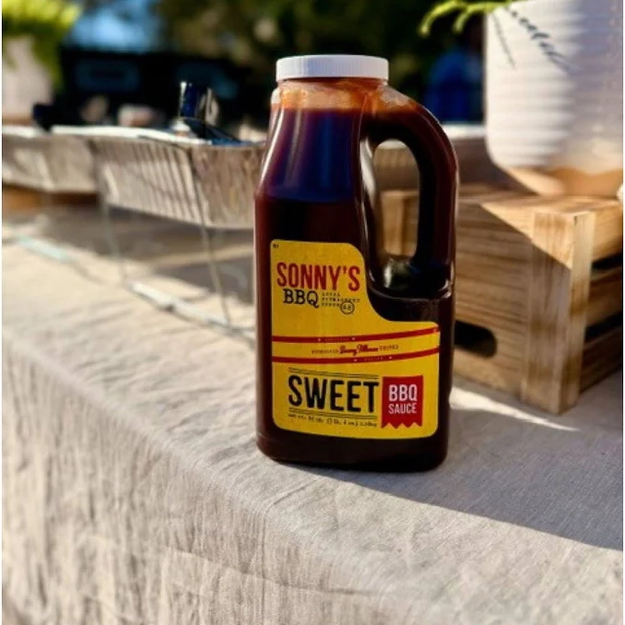 Sonny’s BBQ Sweet BBQ Sauce, 84 oz Jug - Barbecue Sauce for Grilling, Dipping, and Marinades