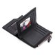thumbnail image 2 of Zipper Card Wallet Multi-Card Slots Vertical Mini Snap Coin Purse Black, 2 of 5