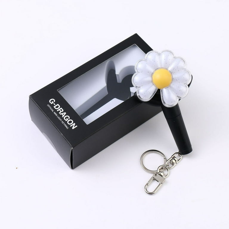 Kpop Idol G-DRAGON Mini Light Keyring GD Little Daisy Green