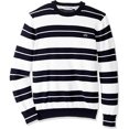 thumbnail image 1 of Lacoste Jersey Stripe Pullover Sweater para Hombre, Azul, X-Large, 1 of 1