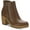 Cognac Smooth, variant on Sun Stone Womens Rowaan Faux Leather Round Toe Ankle Boots
