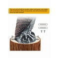 thumbnail image 4 of Owl Decoy With Rotating Head, Natural Owl Scarecrow With Frightening Sound To Keep Birds Away, 4 of 7