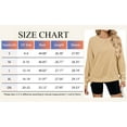 thumbnail image 6 of TEMOFON Blouses for Women Casual Long Sleeve Tunic Tops Fall Dressy Crew Neck Oversize Sweatshirts Loose Shirts for Women Winter Clothes, 6 of 9