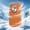 Orange-As Shows, variant on High Speed Mini Handheld Fan, USB Rechargeable Portable Fan with 5 Adjustable Speeds, Strong Airflow, Compact Personal Fan for Home, Office, Outdoor, Travel, Quiet Cooling Fan(A)