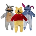 thumbnail image 1 of Kit 3 Mamelucos con Gorro Bordado Disney Thumper, Winnie Pooh, Eeyore Disney KitB408, 1 of 5