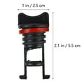 thumbnail image 3 of 2PCS Practical Useful Nylon Replacement Portable Stopper Scupper Plug Drain Plug for Boat Ship Kayak, 3 of 6