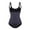 Black, variant on VASLANDA Shapewear for Women Tummy Control Fajas Colombianas Body Shaper Zipper Open Bust Bodysuit