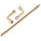 thumbnail image 1 of 1 Set Tire Valve Extension 7.87" Tire Inflator Valve Adaptor with 2pcs Brass 90 Degree Tire Valve Stem Extension Brass Adaptor, 1 of 7
