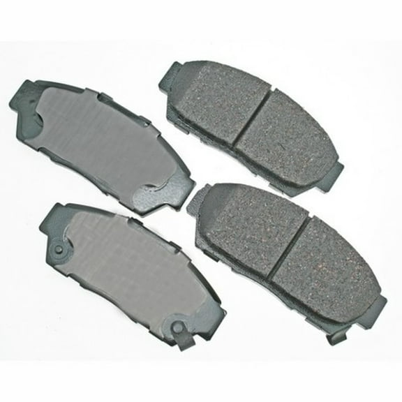 Akebono PRO-ACT Ultra-Premium Brake Pad Set, Ceramic Fits select: 1994-1995 HONDA CIVIC EX, 1994-1996 ACURA INTEGRA