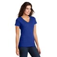 thumbnail image 4 of District Adult Female Women Electric Heather T-Shirt Deep Royal Small, 4 of 6