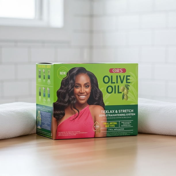 ORS Olive Oil Texlax Hair Texturizer & Treatment, Semi