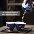 thumbnail image 4 of Taza de té Kung Fu de 70ml, mini taza maestra, hecha a mano, juego de té de cerámica, taza de té, taza de té torneada en un solo horno, 4 of 5