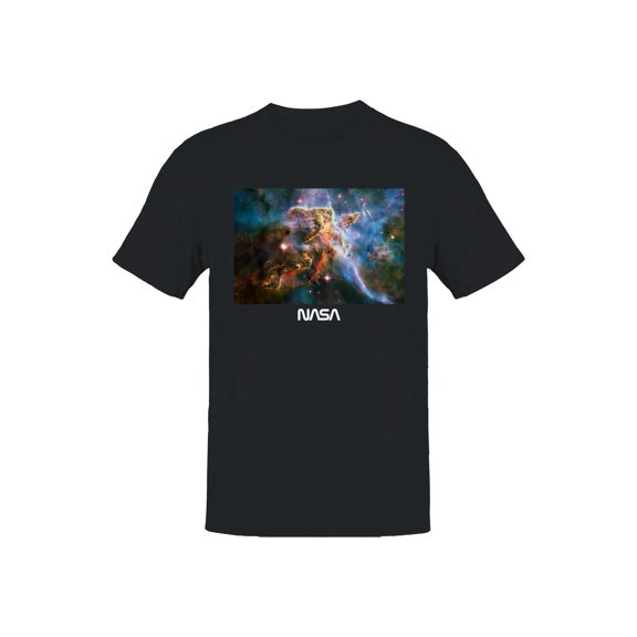 Officially Licensed NASA Nebula Cosmic Wonders Men's T-shirt