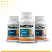 MaxiVision Ocular Formula AREDS2 Eye Multi Vitamins Lutein Zeaxanthin 60 ct.