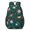 Pioneer Flower Floral Print Pattern-1, variant on Pioneer Flower Floral Print Pattern 17" School Backpacks for Teens,Waterproof Oxford Fabric,S-Shape Padded Straps for School,Travel,Hiking,Camping