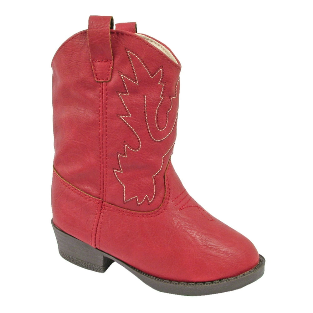 Baby Deer Baby Deer Little Girls Red Pointed Toe Western
