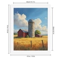 thumbnail image 2 of Paint By Numbers Kit for Adults Beginner - DIY Rural Barn Blue Sky Field Canvas Painting Kits for Adults, Frameless Paint By Number for Adults for Home Wall Decor 16x20 Inch, 2 of 7