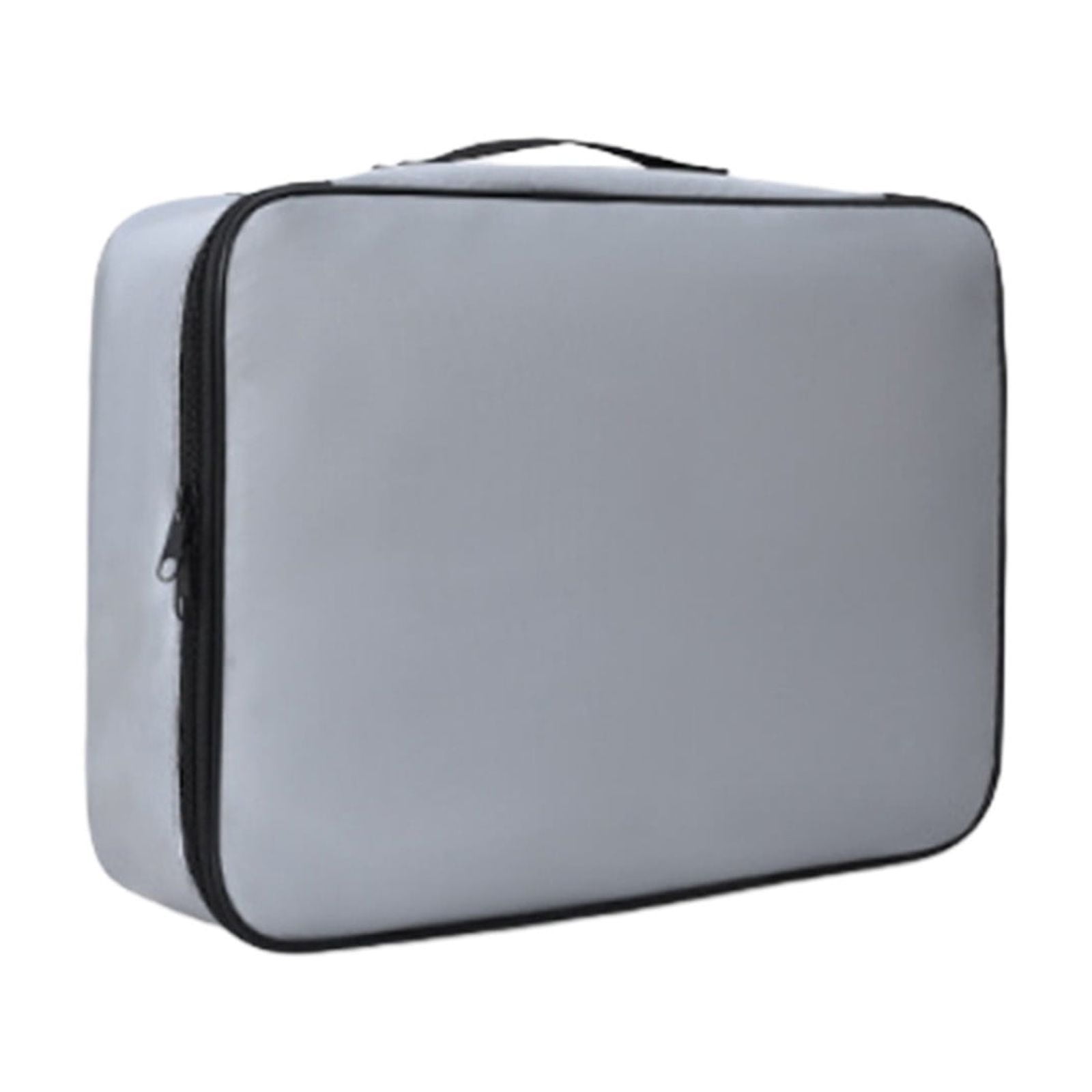 Rainproof and Fireproof Document Storage Bag, Multi-Layer Organizer for Graduation Certificates Marriage Certificates and Photos, Portable File Storage for Office Home and Travel Use