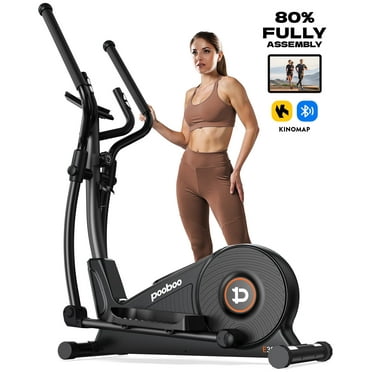 Elliptical Machine for Home Use Elliptical Exercise Machine Silent Magnetic Elliptical Training Machines LCD Monitor