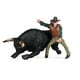 thumbnail image 5 of 2X Modelo de PVC Juguetes de Animales Rodeo Bull con Jinete Juguete de PláStico EstáTico Coleccionable para NiñOs, 5 of 6