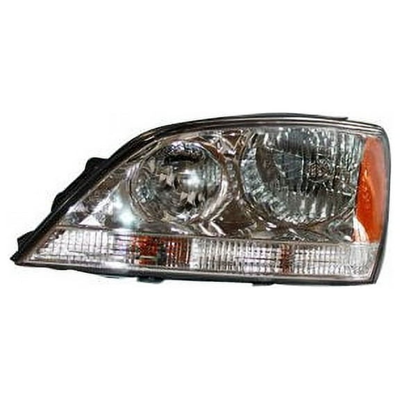 Left Headlight Assembly - Compatible with 2005 - 2006 Kia Sorento