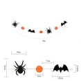 thumbnail image 4 of Coofit 3PCS 13.12FT Halloween Banner Creative Paper Hanging Banner Party Decoration, 4 of 6