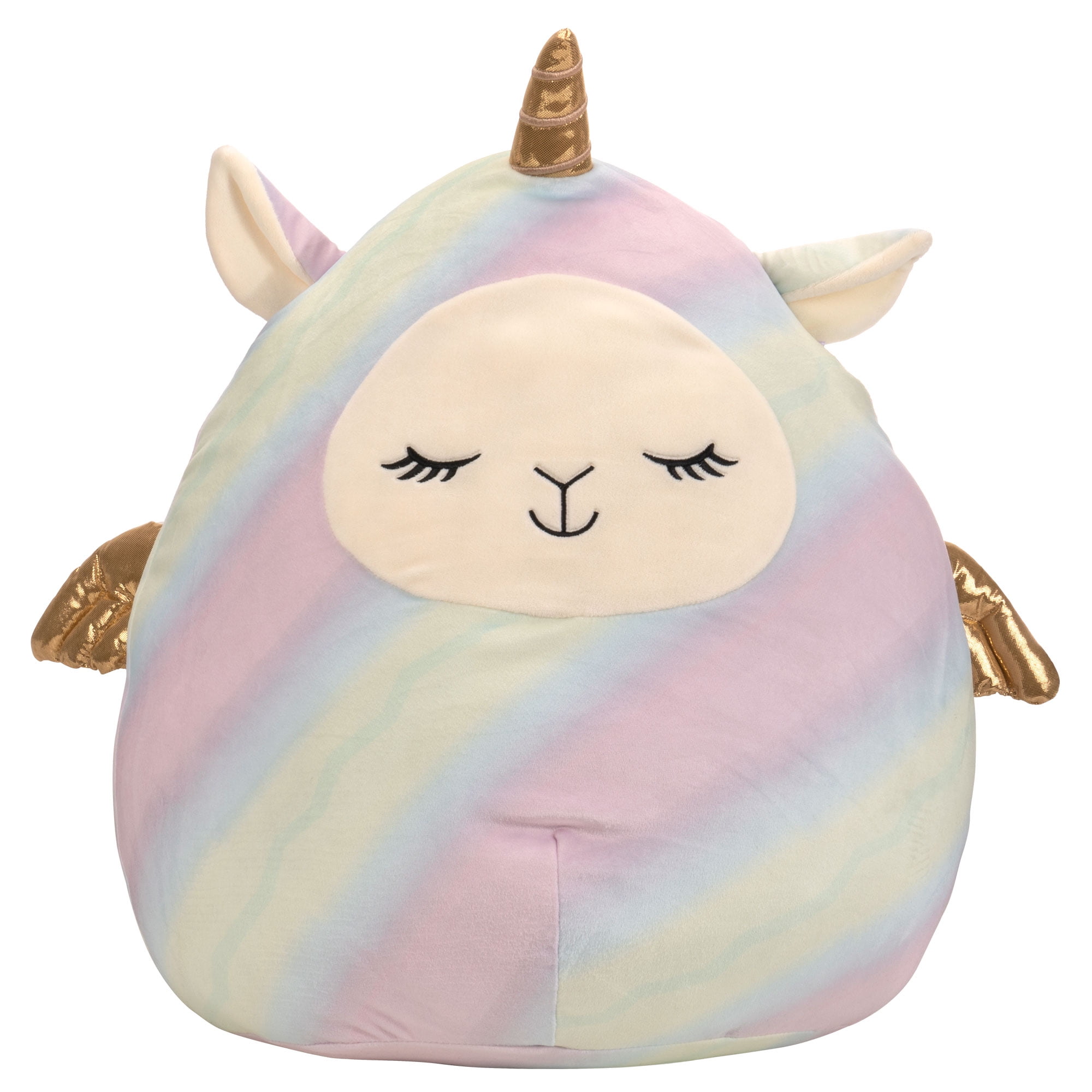 Squishmallows Easter Squad Lucy-May 16" Llama Pegacorn Rainbow for sale online 2021 