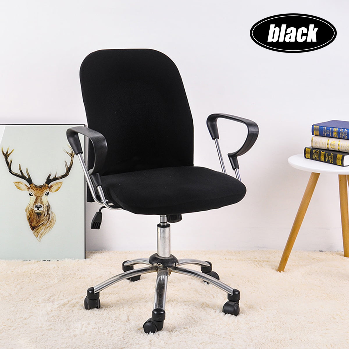 Modern Style Computer Chair Covers,Elastic Spandex Office Chair Seat ...