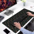 thumbnail image 2 of Long Mouse Pads for Desk,Black Bigfoot and Tree Pattern Desk Mats on Top Of Desks, Desk Mouse Pad Extra Large with 3mm Non-Slip Base and Stitched Edge for Gaming,Office,Work,Home 31.5"x15.7", 2 of 6