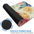 thumbnail image 6 of Long Mouse Pads for Desk,Pioneer Flower Floral Print Pattern Desk Mats on Top Of Desks, Desk Mouse Pad Extra Large with 3mm Non-Slip Base and Stitched Edge for Gaming,Office,Work,Home 31.5"x11.8", 6 of 6