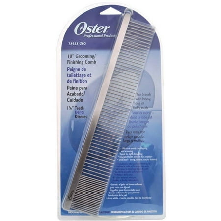 Oster Finishing Comb Dog Grooming Comb, 10