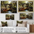 thumbnail image 4 of Designart "Beige Bridge Of History II" Architecture Floater Framed Canvas Wall Art, 4 of 7