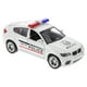 thumbnail image 1 of Camión de policía a escala 1:32, coche de policía clásico en miniatura, coche de juguete de metal, coche de policía para niños, para jugar y exhibir, decoración, 1 of 7