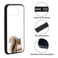 thumbnail image 2 of WIRESTER Shockproof Soft Rubber Cover Case for Google Pixel 10a 6.3" 2026, Brown Gray Squirrel, 2 of 5