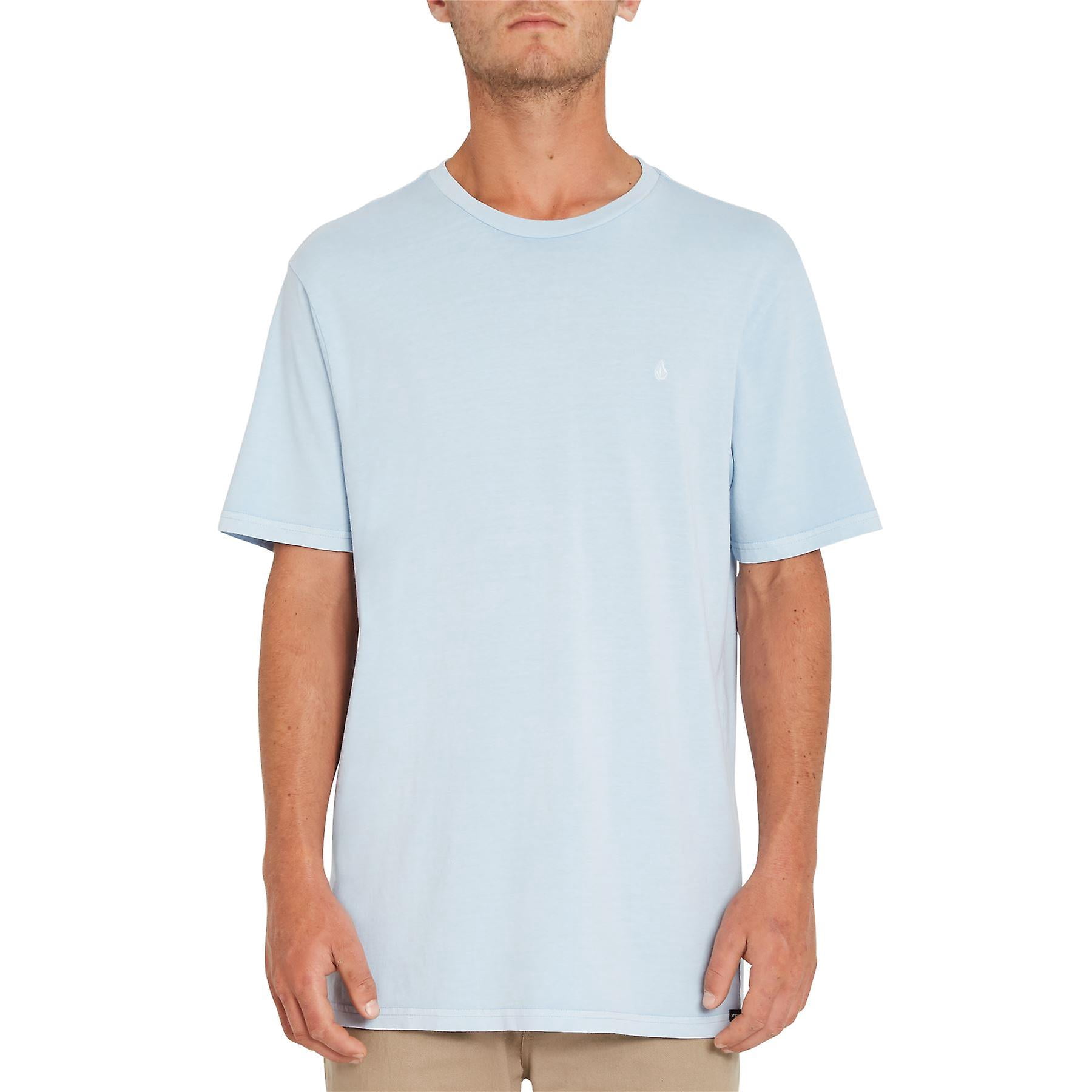 T-shirt homme moyen imprimé graphique pierre volcom bleu marine skate surf coton T-shirt homme moyen imprimé graphique pierre volcom bleu marine skate surf coton