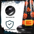 thumbnail image 4 of Set de juego para lanzar anillos con sombrero de bruja inflable para Halloween de Yeepoo, 4 of 6