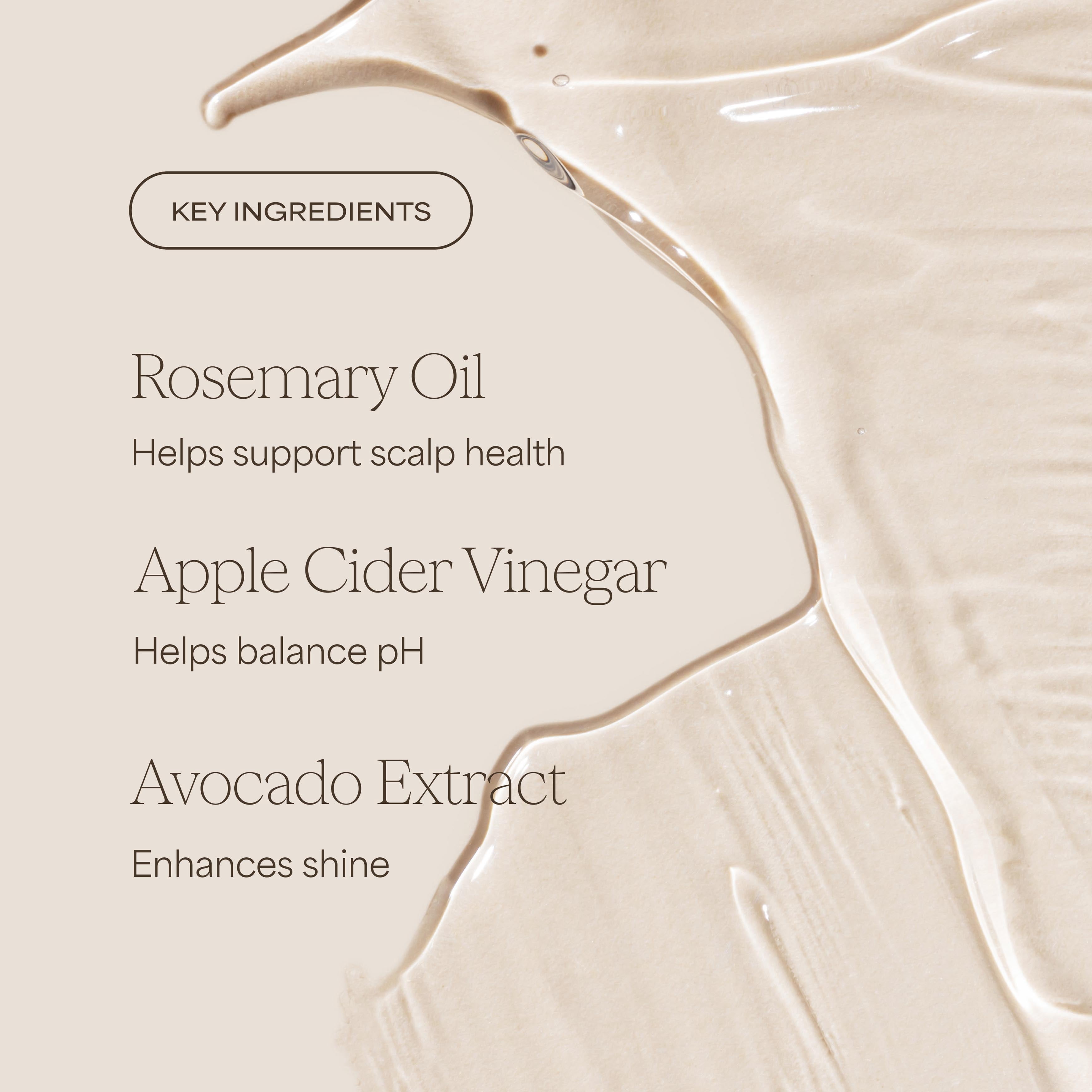 Raw Sugar The Mighty Curl Shampoo, Rosemary + Cider Vinegar, 16 fl oz