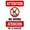 Warning Sign 2, variant on Attention No Diving Bilingual Pool - 8"x12" Pool Security Metal Sign, Home Business Outdoor Indoor Road Decor