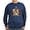 Navy, variant on CafePress - G.I. Joe Cobra Commander Sweatshirt (Dark) - Classic Crew Neck Sweatshirt