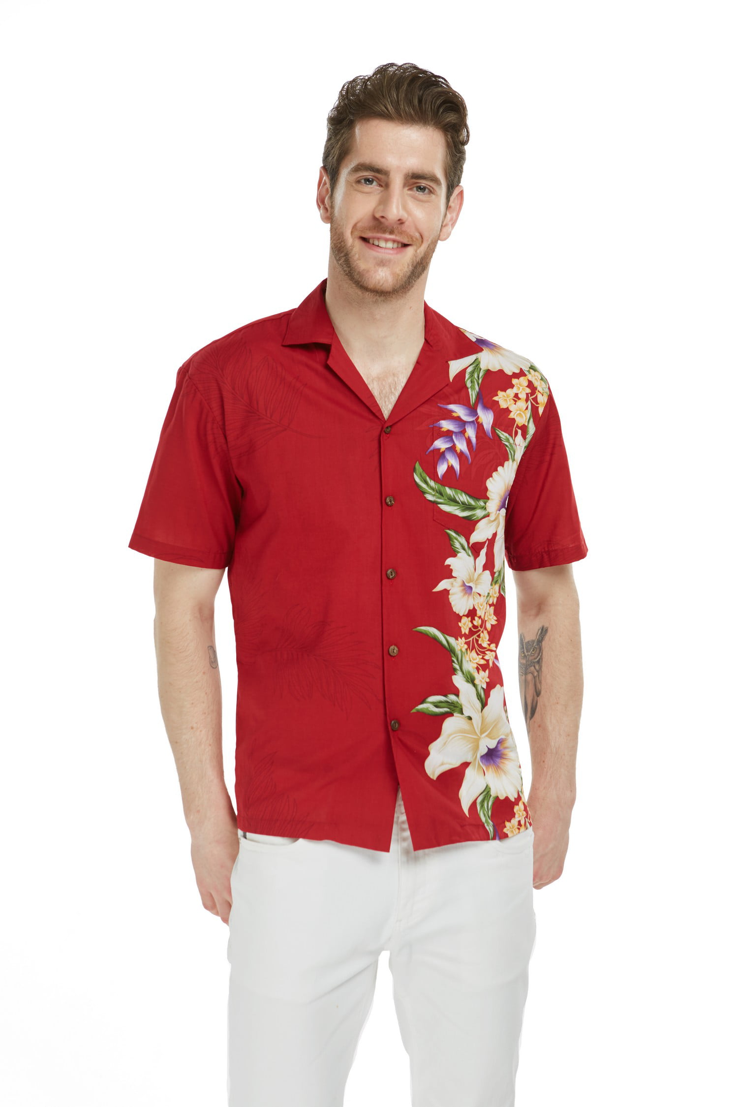 Hawaii Hangover - Made in Hawaii Men's Hawaiian Shirt Aloha Shirt Side ...