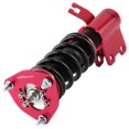thumbnail image 2 of MaXpeedingrods Front Coilover Suspension Kit, 24-Way Adjustable Damper with Camber Plates, Red, Fits Nissan 240SX S13 180SX Silvia 89-94, SKU 07856579, T-6061 Aluminum Construction, 2 of 5