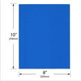 thumbnail image 2 of Plymor 8" x 10" (Pack of 100), Blue 2 Mil Flat Open Plastic Poly Bags, 2 of 4