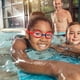 thumbnail image 2 of Gafas de natación para niños en rojo y azul, para niños y niñas de 4 a 12 años, antivaho e impermeables, fáciles de colocar., 2 of 5