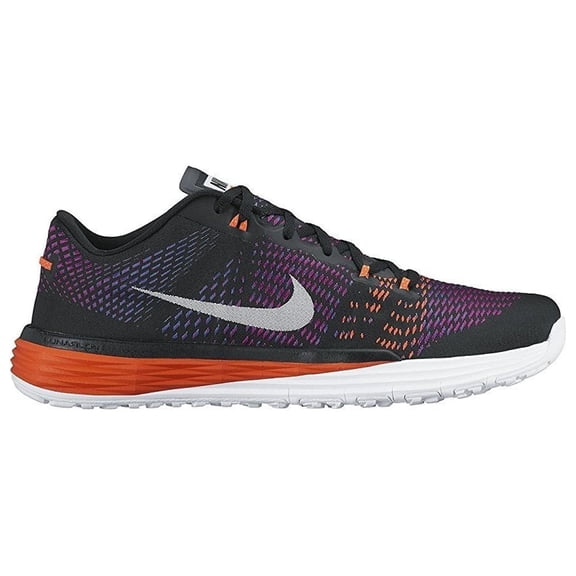 NIKE Men's Lunar Caldra Running Shoe Black, Hyper Violet