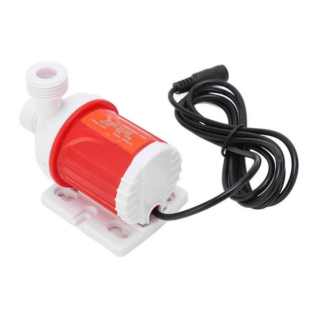 Brushless Circulating Water Pump IPX8 Waterproof Silent Mini Submersible Household Pump DC12V 10W 3.3Meter Lift