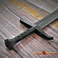 thumbnail image 3 of Munetoshi 37” Polypropylene European Long Sword Black Medieval Renaissance Practice Cosplay, 3 of 3