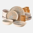 thumbnail image 5 of Oxford Contempo, Caribbean Stoneware 20 Piece Dinnerware Set, Service for 4, 5 of 8