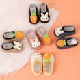 thumbnail image 4 of eczipvz Baby Slippers Baby Girls Baby Boys Shoes Bunny Easter Slippers Soft Sole Shoes First Walker Walking Shoes for Baby Boy Girl (Blue,6-12 Months), 4 of 4