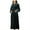 Green, variant on Brnmxoke Women's Long Robe Plus Size Fuzzy Fleece Housecoat Maxi Full Length Plush Flannel Soft Long Sleeve Bathrobes with Pockets